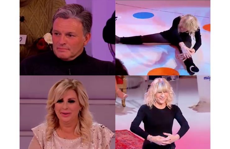 Gemma Galgani flashdance uomini e donne