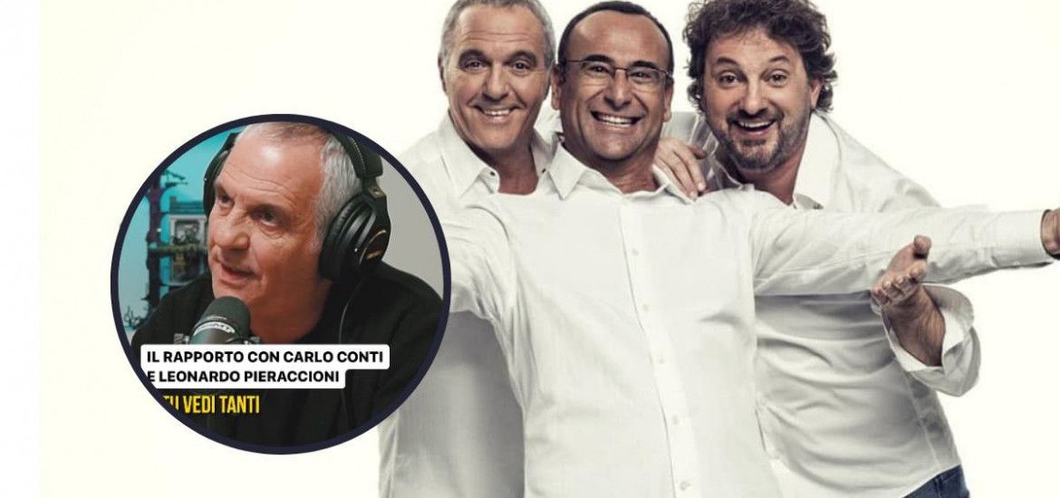 Giorgio Panariello, Carlo Conti e Leonardo Pieraccioni.