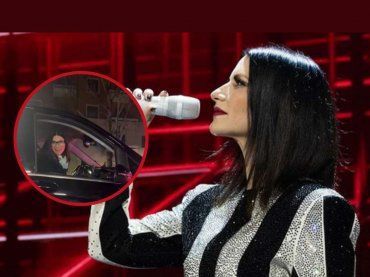 Laura Pausini si ferma per salutare i fan: “andate piano” – VIDEO