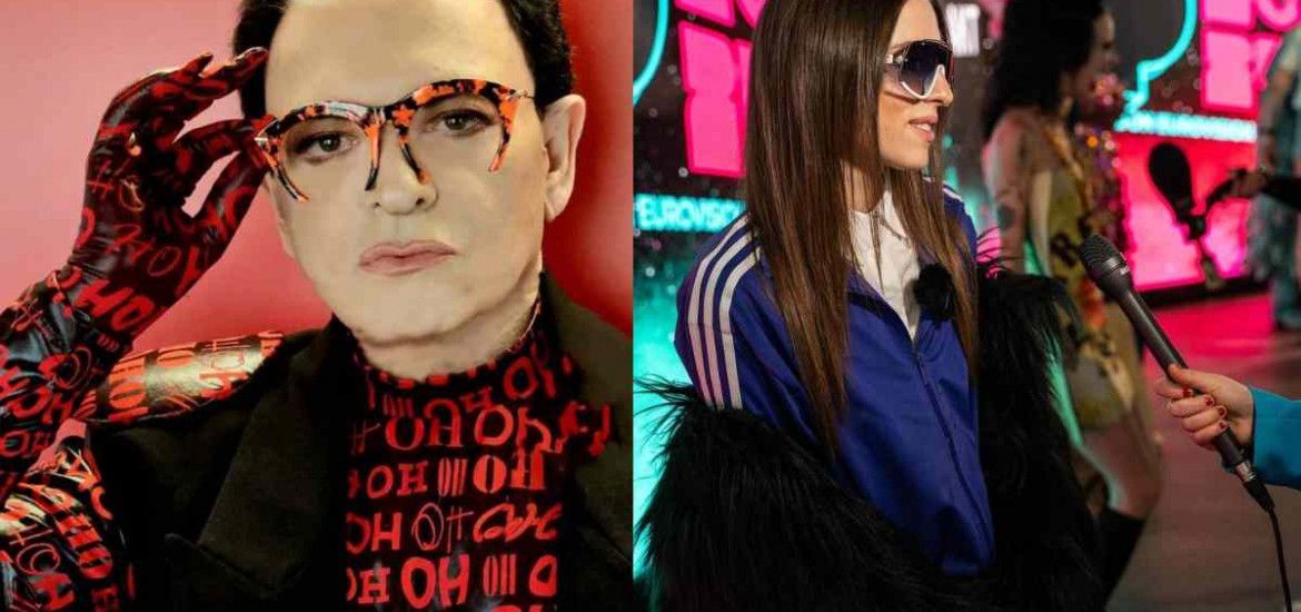 Malgioglio e Angelina Mango