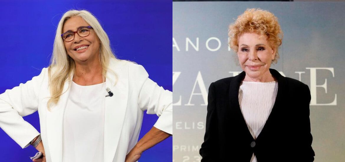 Mara Venier e Ornella Vanoni domenica In