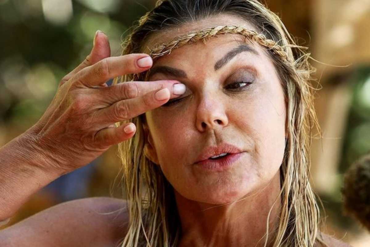 Matilde Brandi all'Isola dei Famosi.