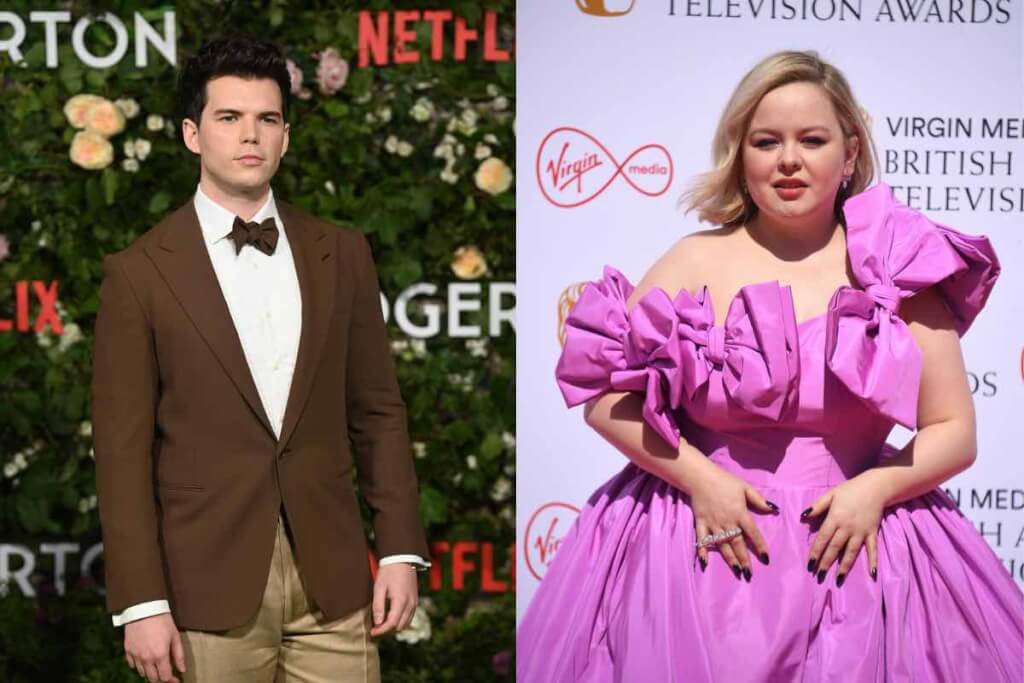 Nicola Coughlan e Luke Newton Bridgerton