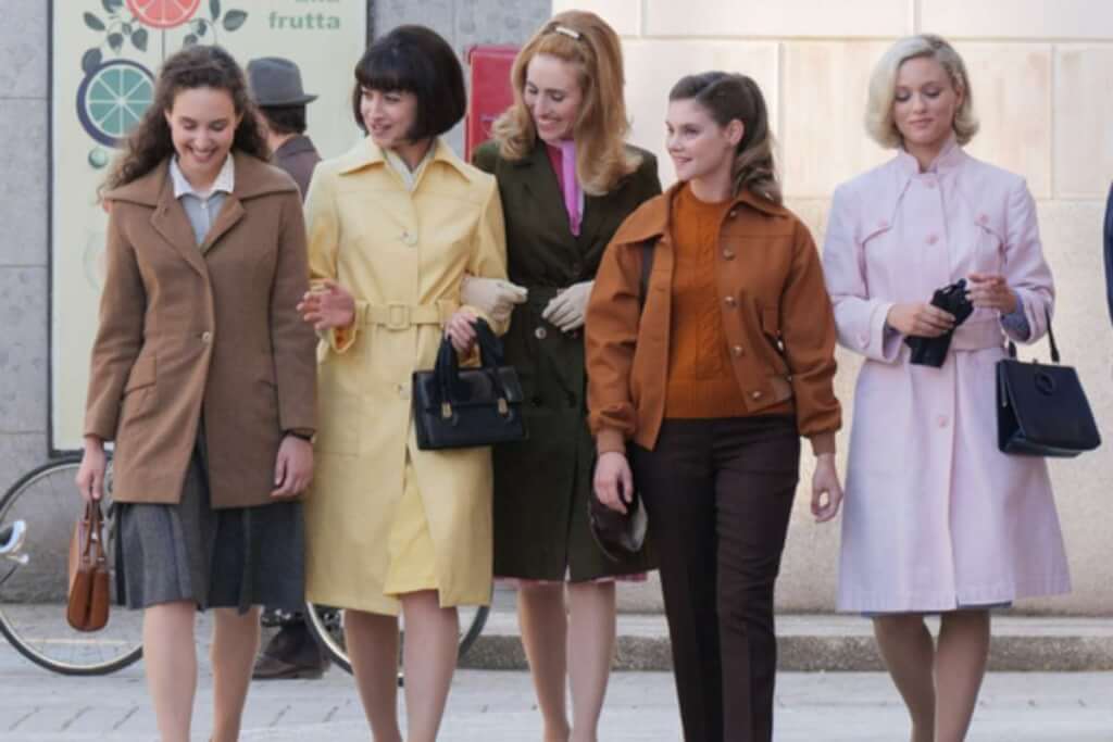 Parte del cast de "Il Paradiso delle Signore".