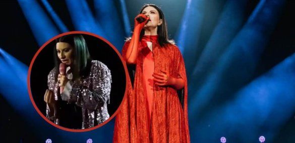 Laura Pausini commenta il cartello di una fan dal palco: “vada a f*****o”