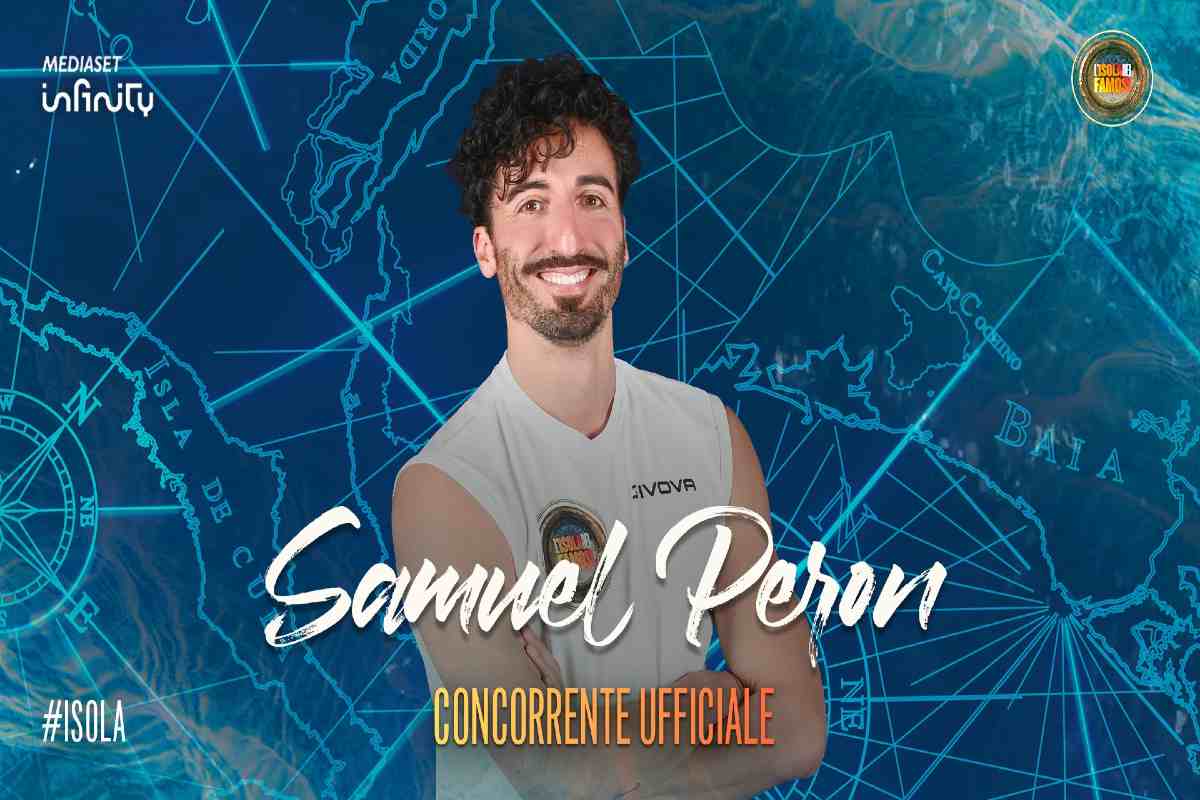 Samuel Peron Isola dei Famosi.