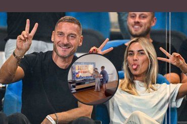 Francesco Totti e Noemi Bocchi: momenti spensierati con i figli di lei
