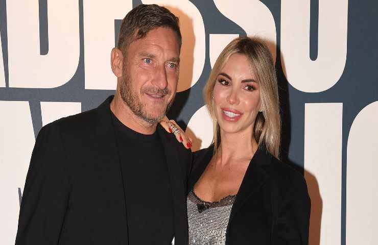 Francesco Totti e Noemi Bocchi.