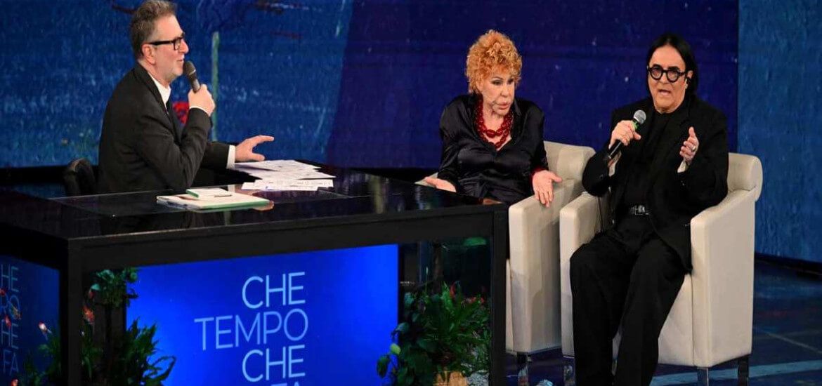 Ornella Vanoni e Renato Zero a Che Tempo Che Fa