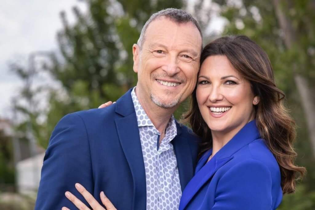 Amadeus e Giovanna Civitillo