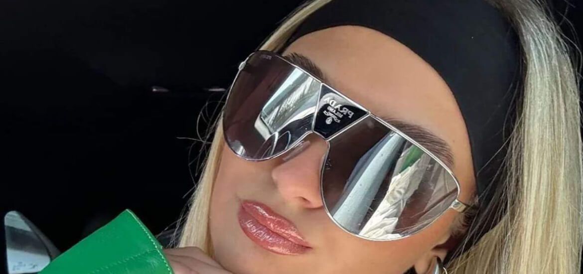 Chanel Totti e i suoi ultimi occhiali da sole