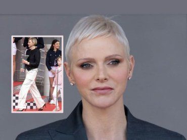 Charlène di Monaco, il suo pantalone bianco è la tendenza per la primavera 2024