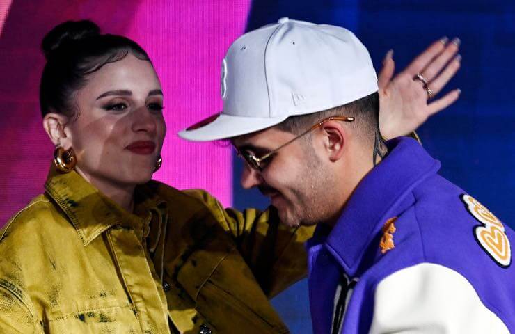 Geolier e Angelina Mango a Napoli