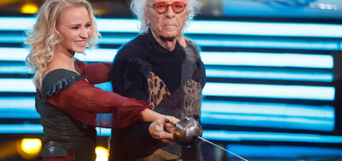 Giampiero Mughini e Veera Kinnunen