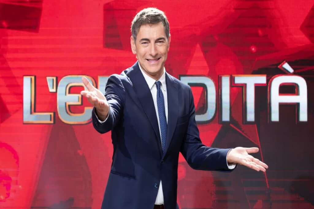 Marco Liorni a "L'Eredità". Marco Liorni a "L'Eredità".