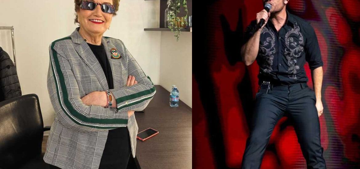 Mara Maionchi e Tiziano Ferro