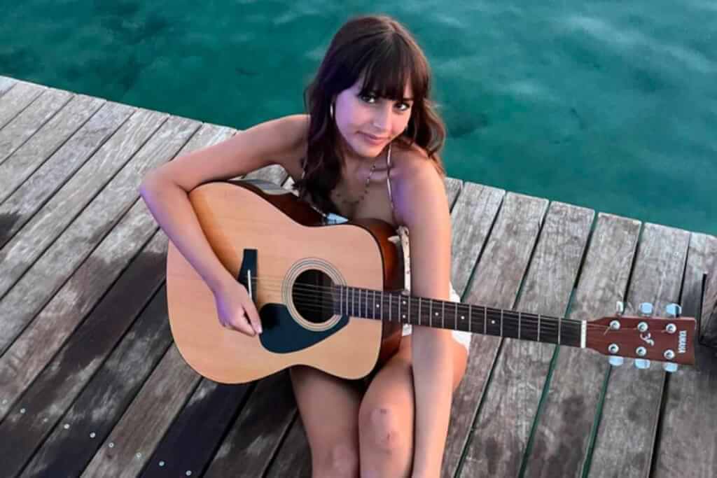 Matilde Caressa, figlia di Benedetta Parodi e Fabio Caressa.