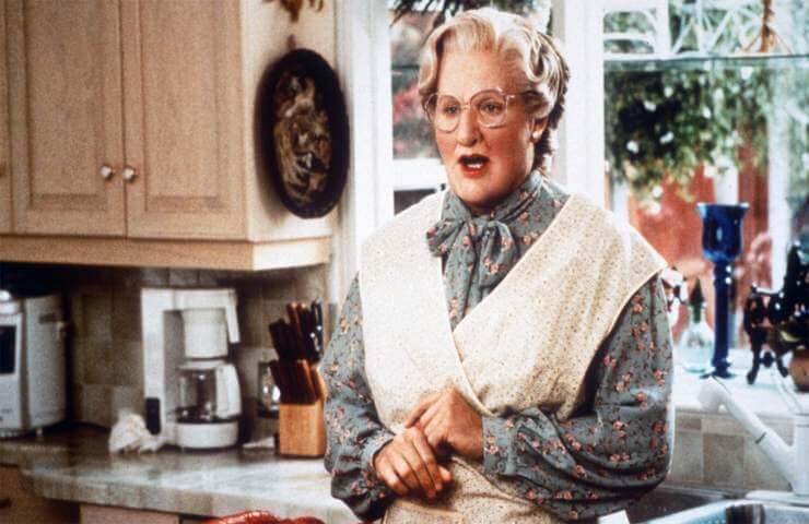 Scena di Mrs Doubtfire