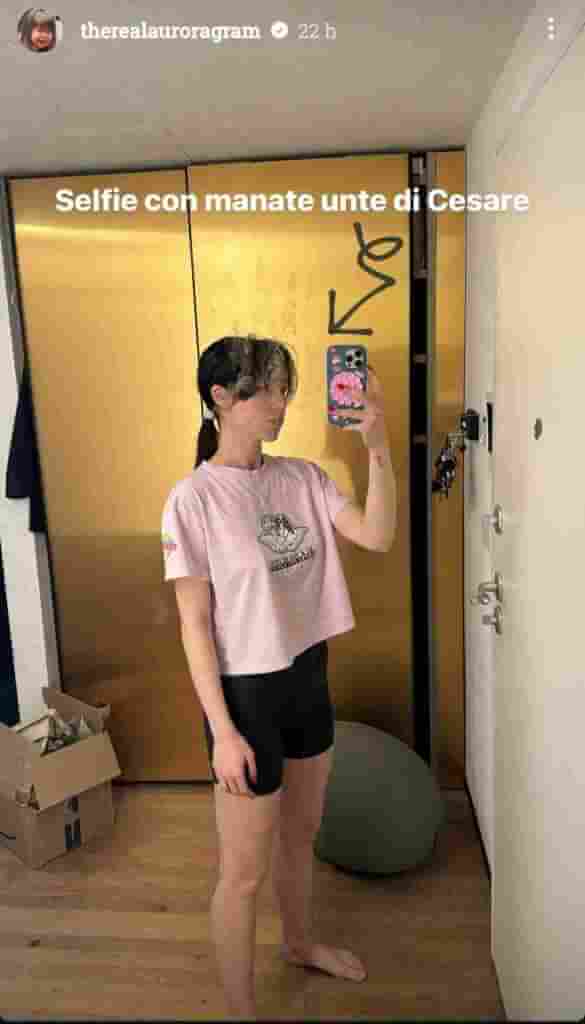 Selfie di Aurora Ramazzotti