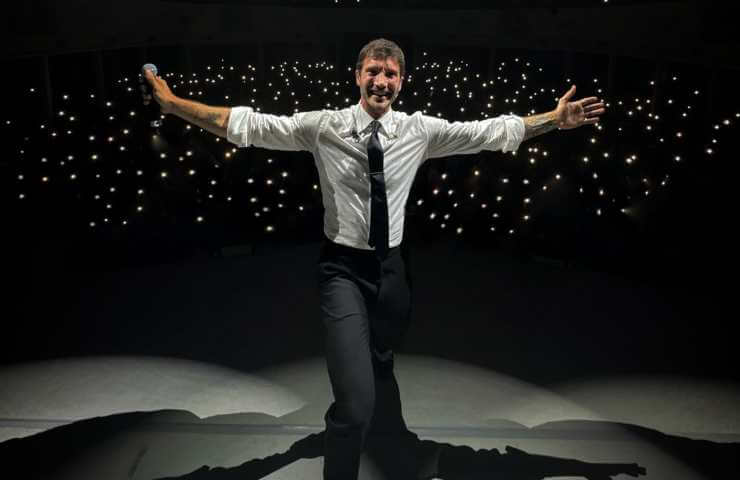 Stefano de Martino sul palco