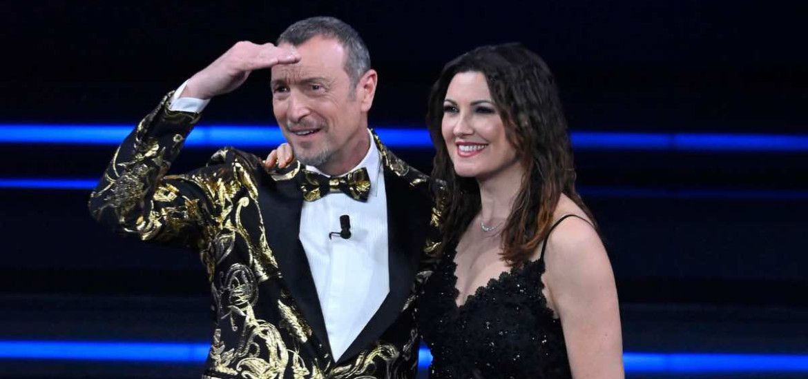 Amadeus e Giovanna Civitillo