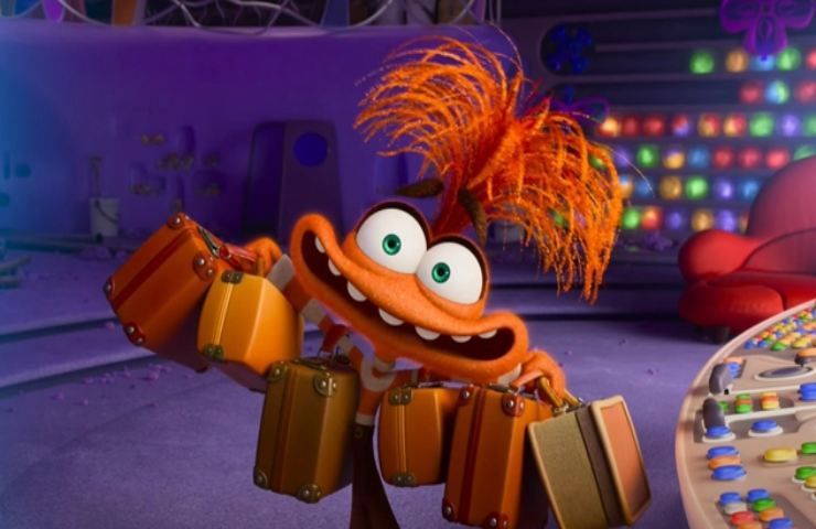 Ansia in Inside Out 2. Ansia in Inside Out 2.