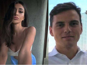 Belen Rodriguez in vacanza con il fidanzato Angelo Edoardo Galvano e con i figli