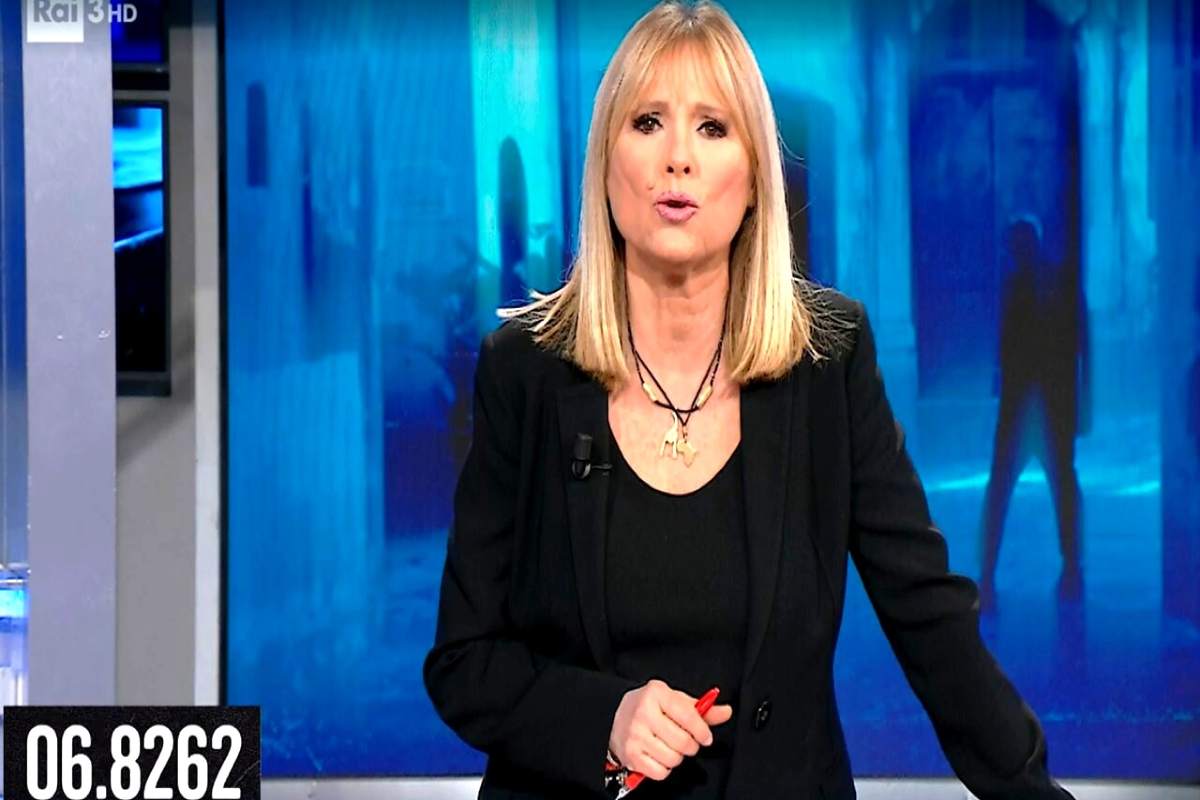Federica Sciarelli a Chi l'ha visto.