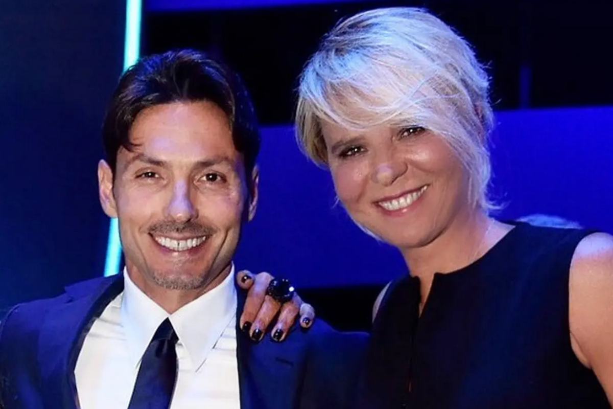 Maria De Filippi e Pier Silvio Berlusconi.