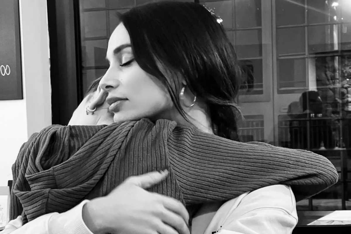 Francesca Tocca e la piccola Jasmine