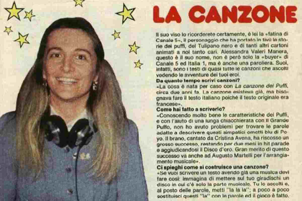 Alessandra Valeri Manera in un'intervista sulle sigle dei cartoni animati, Alessandra Valeri Manera in un'intervista sulle sigle dei cartoni animati,