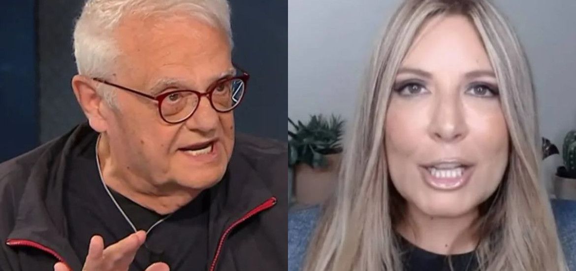 Carlo Rienzi e Selvaggia Lucarelli a FarWest su Rai3.
