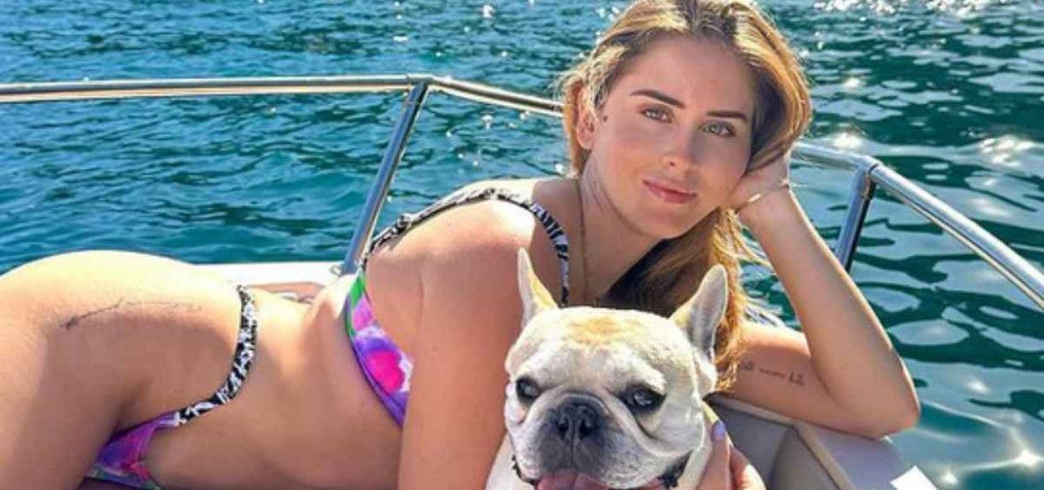 Valentina Ferragni a Portofino.