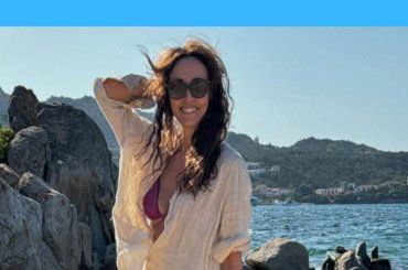 La “prima giornata di mare” di Benedetta Parodi: sole, vento e Sardegna