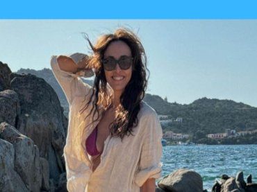 La “prima giornata di mare” di Benedetta Parodi: sole, vento e Sardegna
