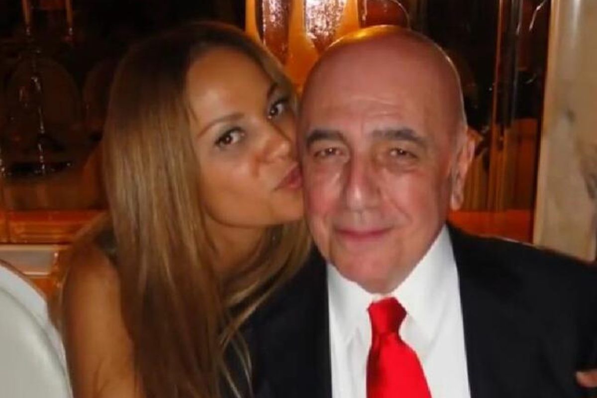 Adriano Galliani ed Helga Costa. Adriano Galliani ed Helga Costa.