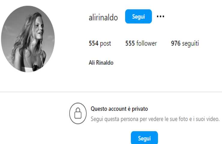 Profilo Ali Rinaldo