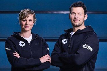 I “primi tuffi” della piccola Matilde insieme a mamma Federica Pellegrini e papà Matteo Giunta