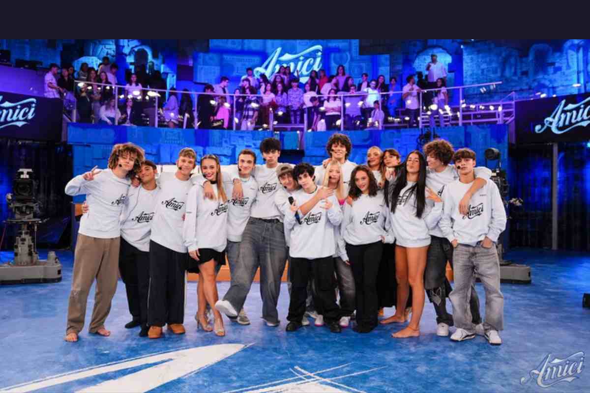 La nuova classe di Amici.