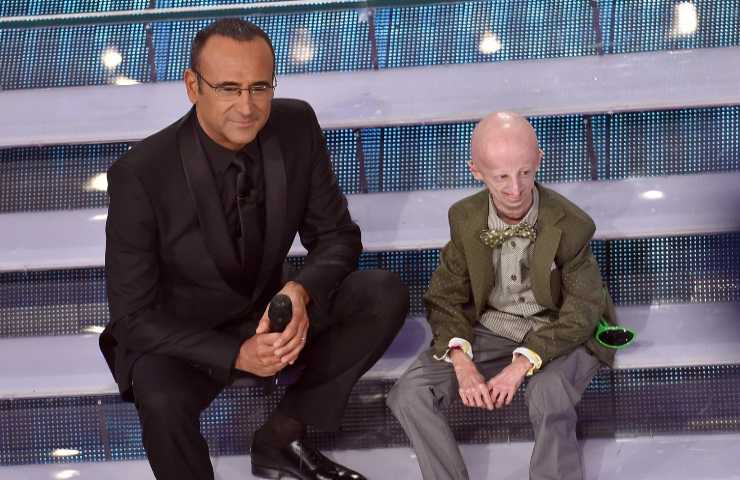 Carlo Conti e Sammy Basso