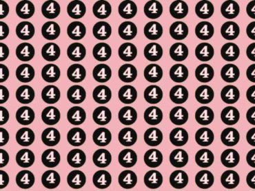 Test della vista perfetta, ti sfidiamo a trovare la lettera A tra tutti i numeri 4 in 3 secondi