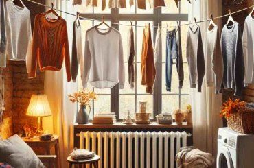 Non sapevo come asciugare i vestiti in casa ad ottobre: ho provato questo metodo e non posso farne a meno